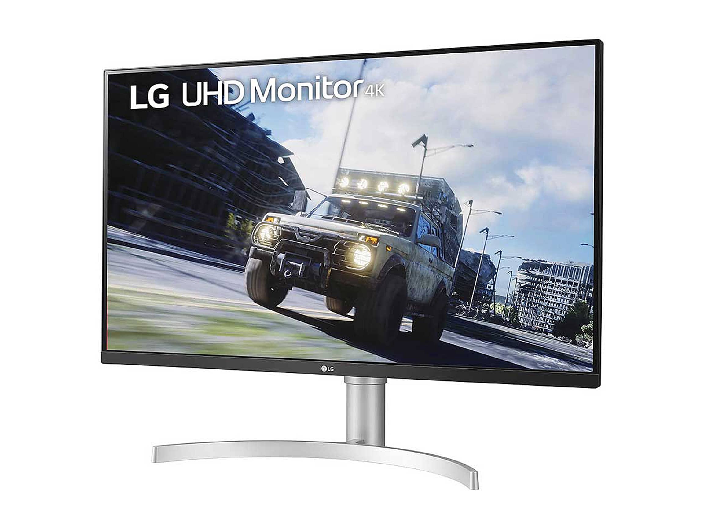 LG 32UN550-W Monitors New Silver