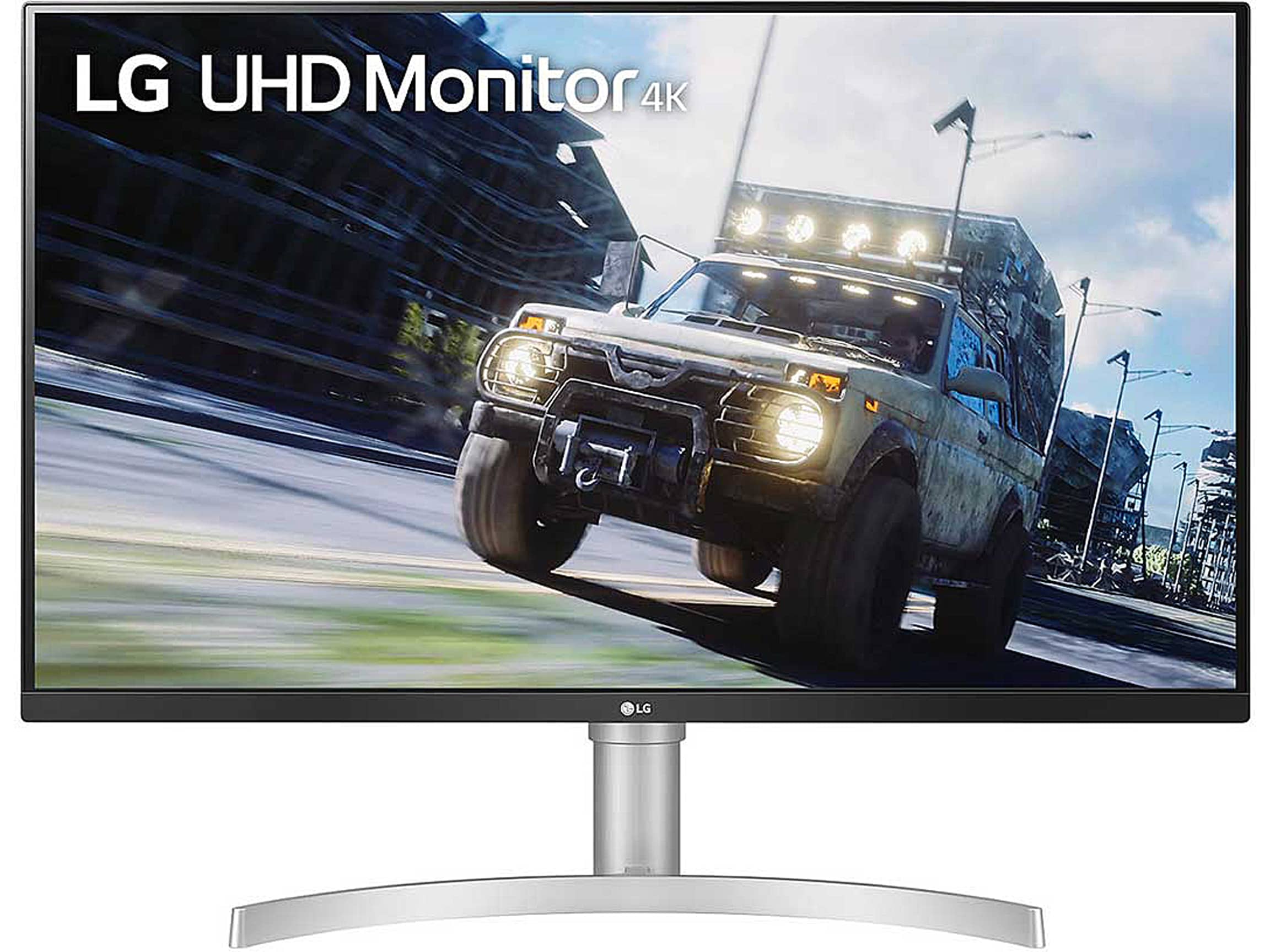LG 32UN550-W Monitors New Silver