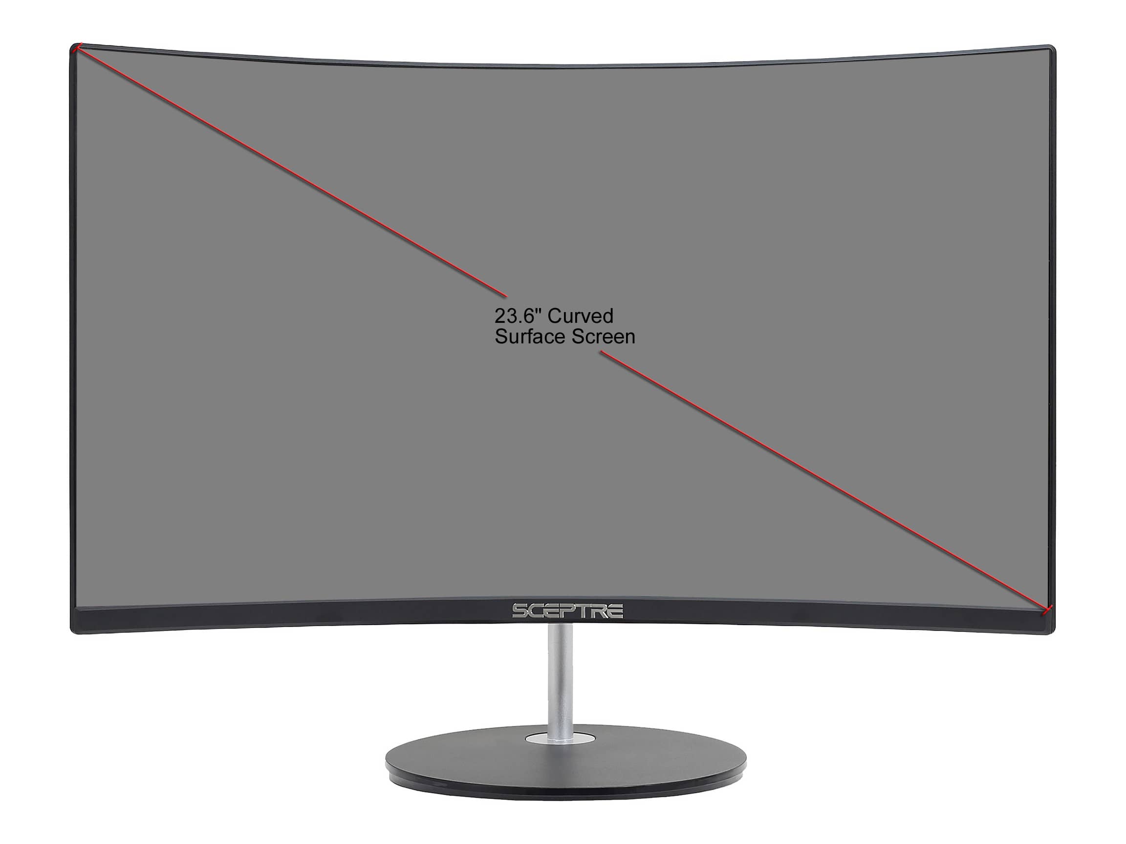 Sceptre C248W Monitors New Black