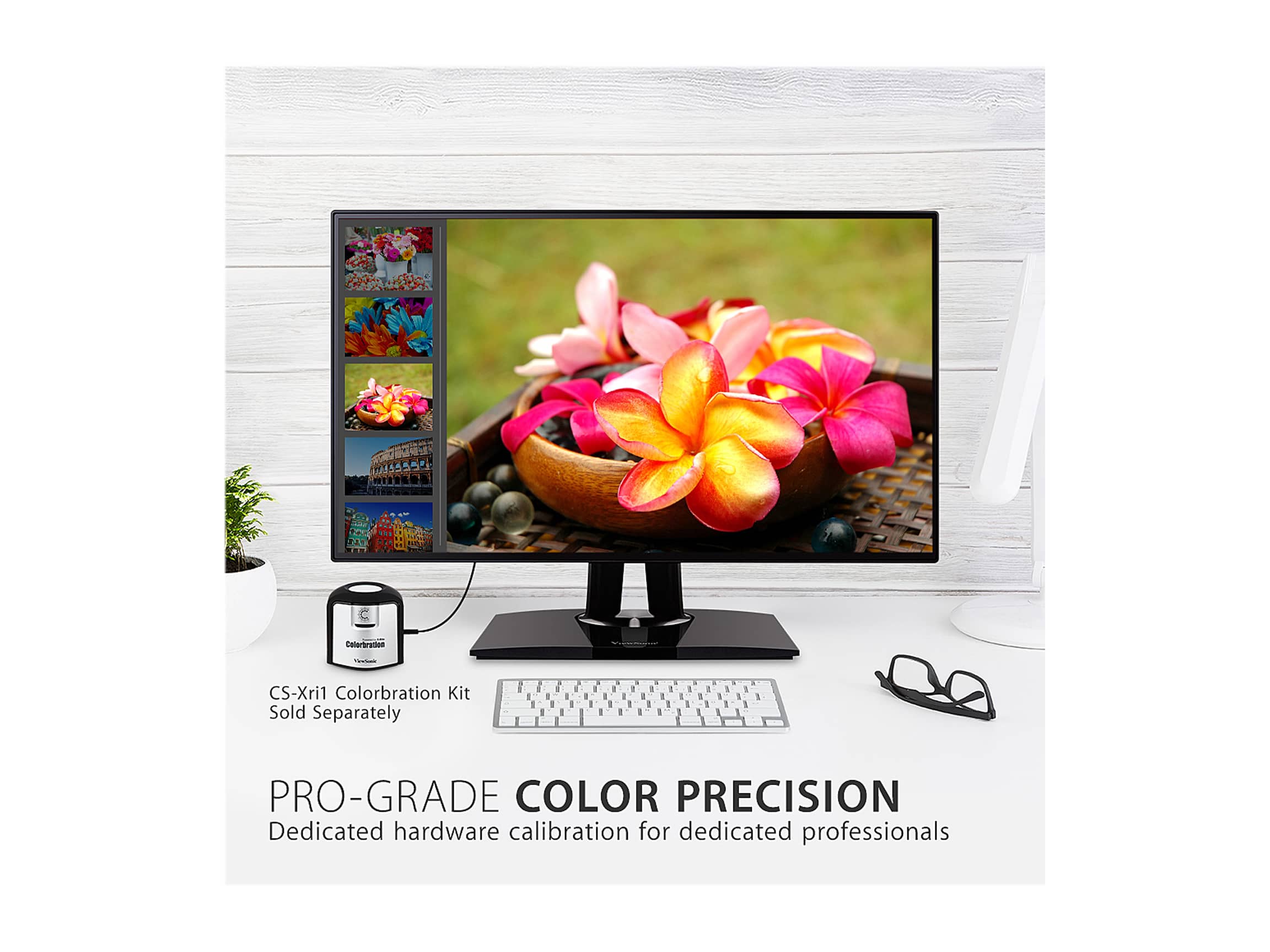 ViewSonic VP2768A Monitors Refurbished - Excellent Black