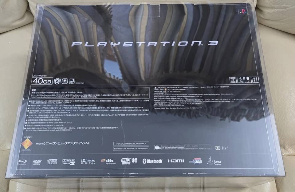 Sony PlayStation 3 Video Game Consoles New Black