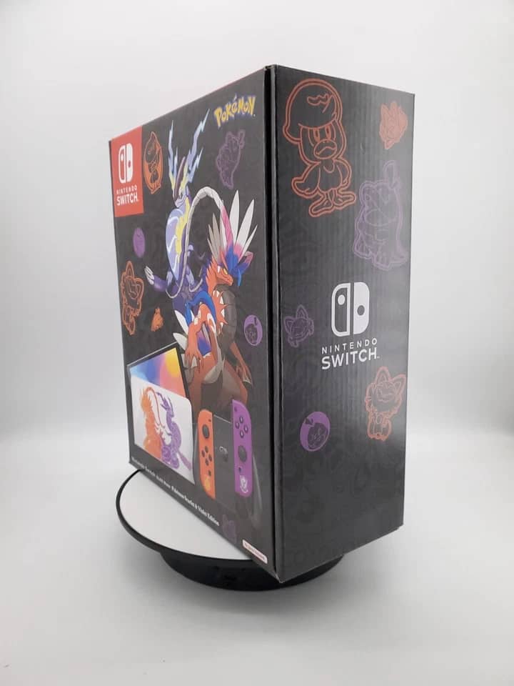 Nintendo Switch OLED Video Game Consoles New Blue
