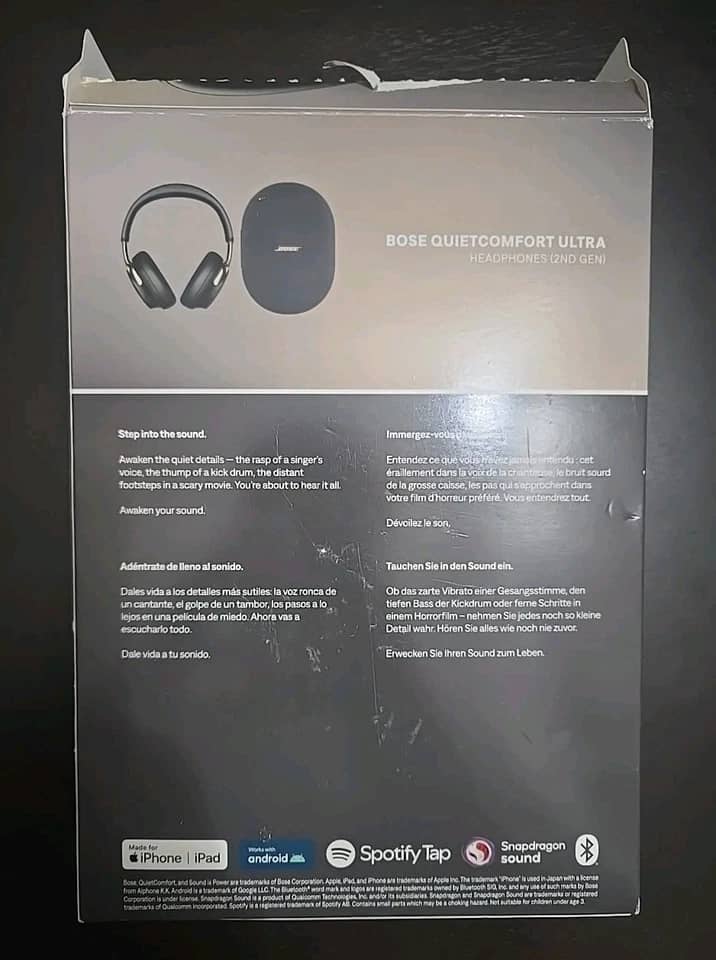 Bose QuietComfort Ultra Headphones (2nd Gen) Headphones & Earbuds New Gold