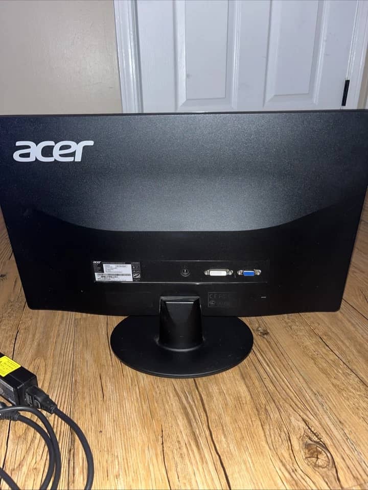 Acer S200HQLBD Monitors Used - Good Black