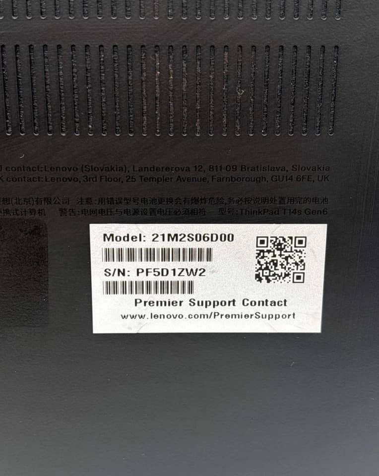 Lenovo ThinkPad T14s Gen 6 Computers New 512GB 16GB