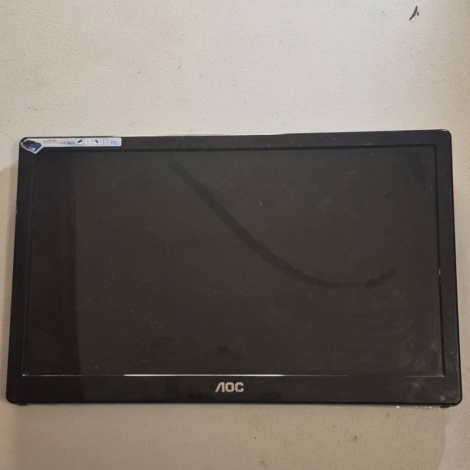 AOC E1659FWU Monitors New Black