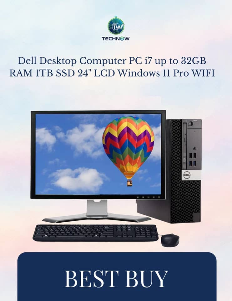 Dell OptiPlex 5050 Computers New 500GB 32GB