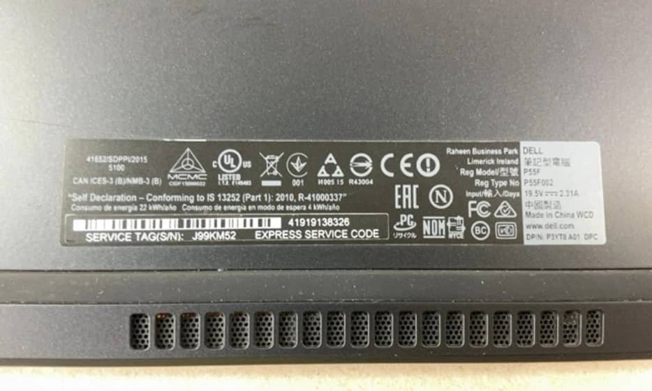 Dell Inspiron 15 7567 Computers Used - Good 1TB 8GB