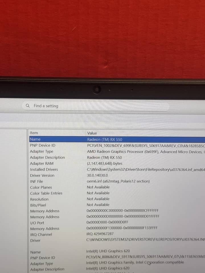 Lenovo ThinkPad E580 Computers Refurbished - Excellent 256GB 6GB