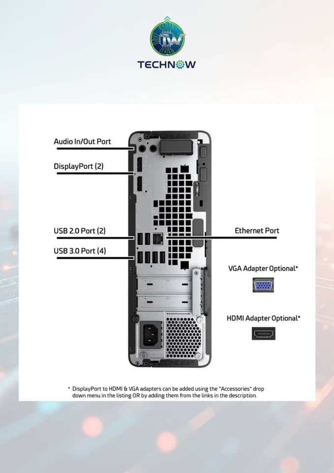 HP EliteDesk 800 G4 Computers New 1TB 32GB