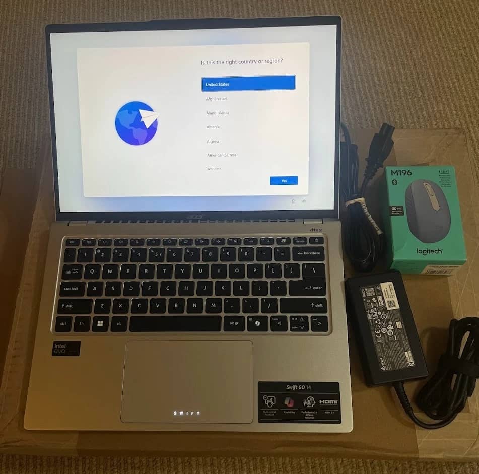 Acer Swift Go 14 Computers New 512GB 16GB