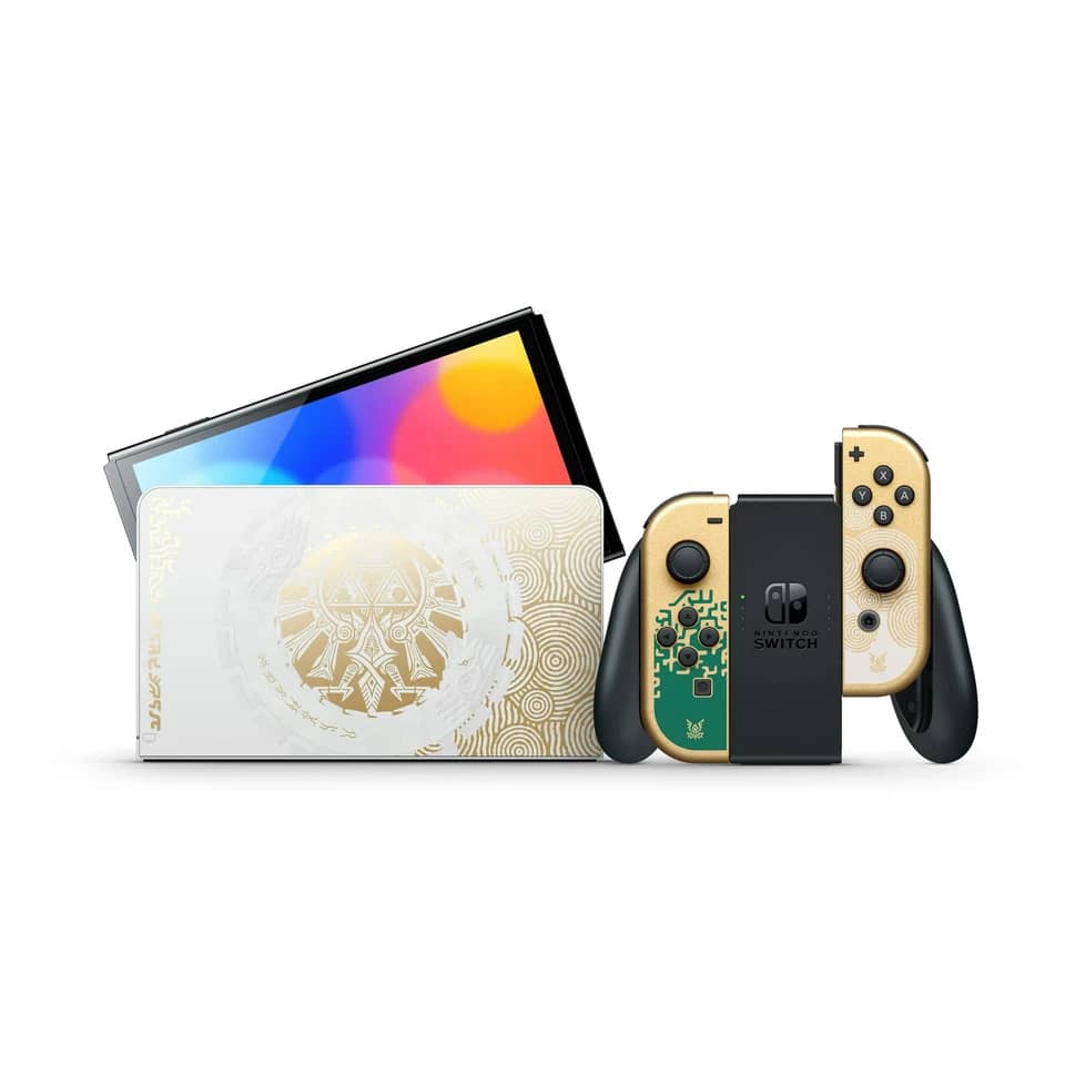 Nintendo Switch OLED Video Game Consoles New Blue