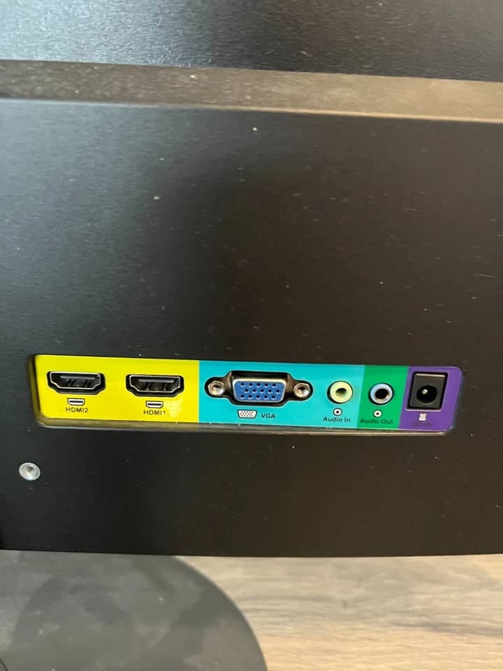 Sceptre E248W Monitors Refurbished - Excellent Red