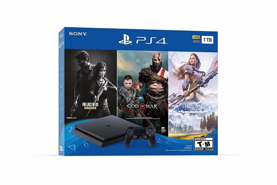 Sony PlayStation 4 Video Game Consoles New Black