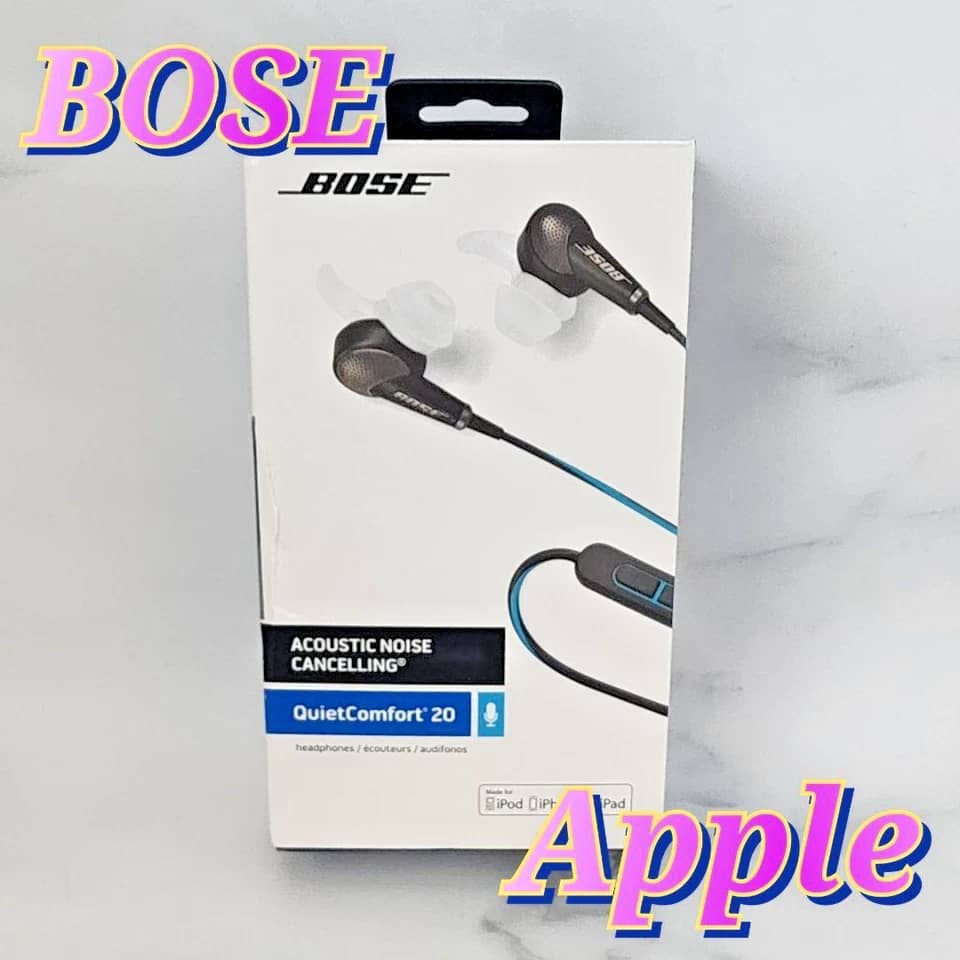 Bose QuietComfort 20 Headphones & Earbuds New Black