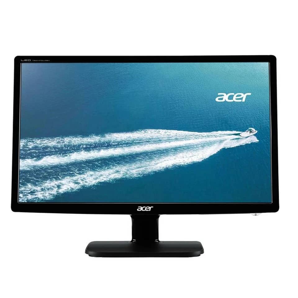 Acer V225WL Monitors Used - Good Black