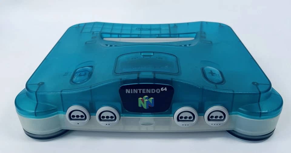 Nintendo 64 System Video Game Consoles New Silver