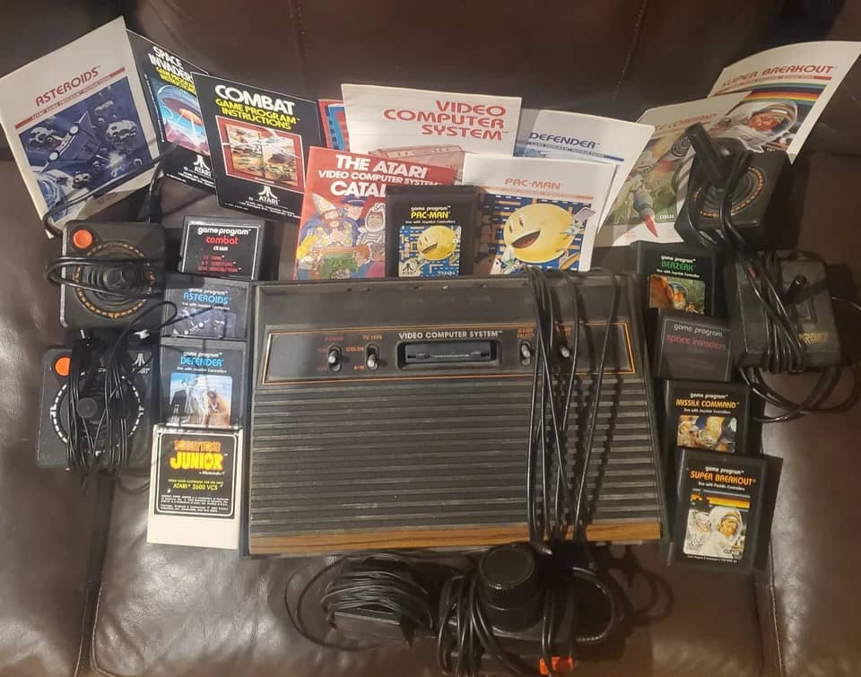 Atari Atari Official 2600+ Console & Joystick Video Game Consoles New Black