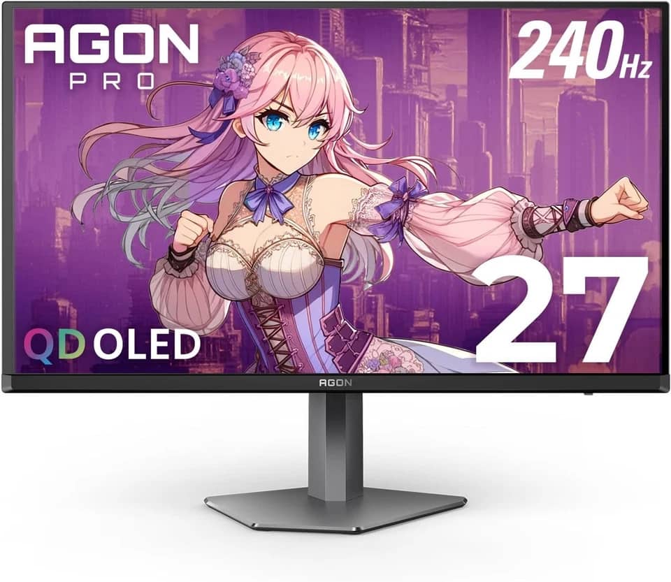 AOC AG276QZD2 Monitors For parts or not working Black