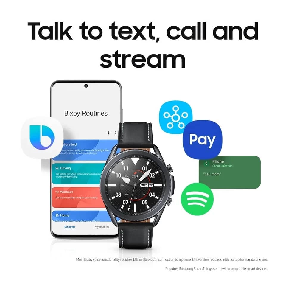 Samsung Galaxy Watch 3 Smartwatches New Pink