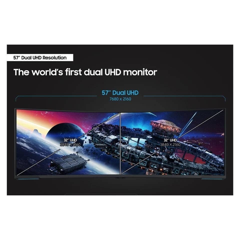 Samsung Odyssey Neo G9 Monitors New Silver