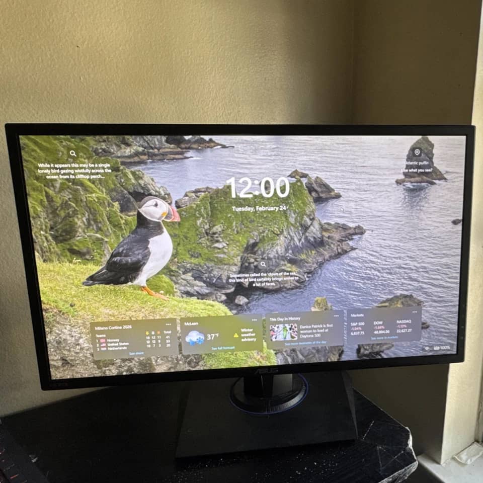 ASUS VG245H Monitors For parts or not working Black