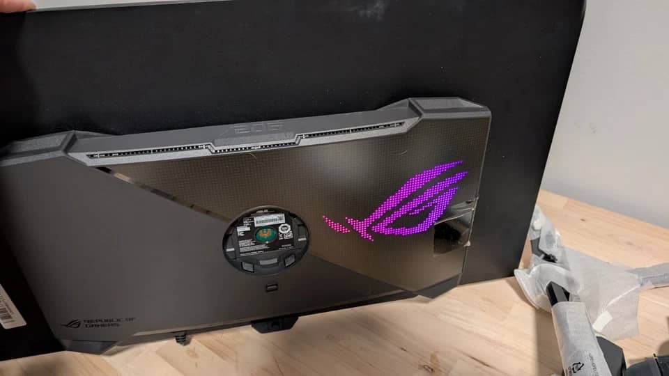 ASUS PG32UCDMR Monitors New Black
