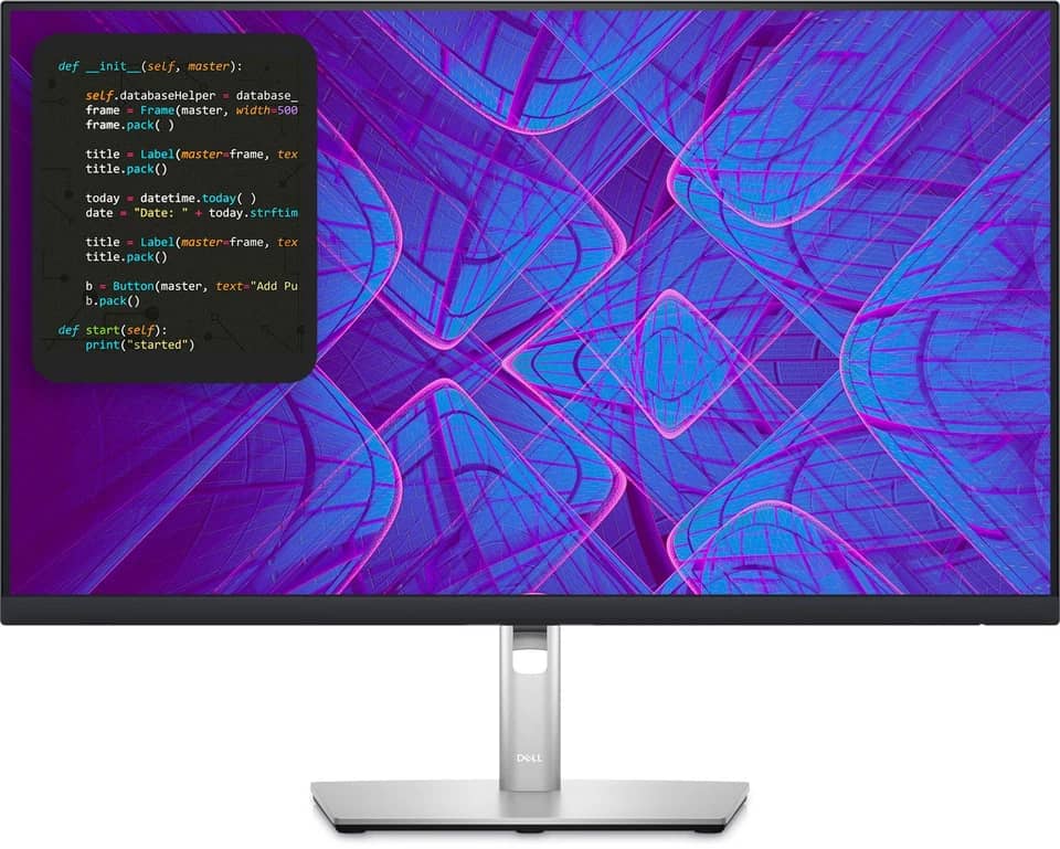 Dell P2723QE Monitors New Black