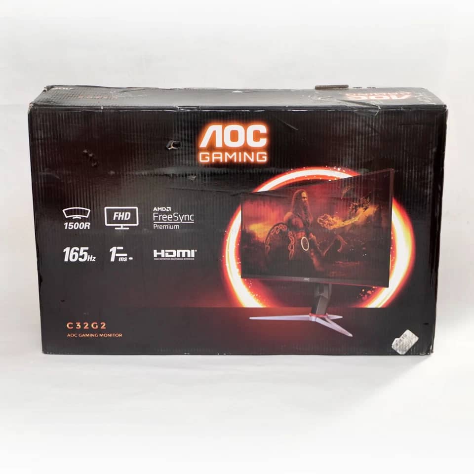 AOC C32G2ZE Monitors New Black