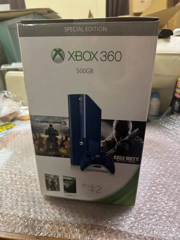 Microsoft XBOX 360 E Video Game Consoles New Blue
