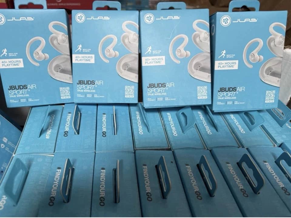 JLab JBuds Air Headphones & Earbuds Open-Box Excellent Black