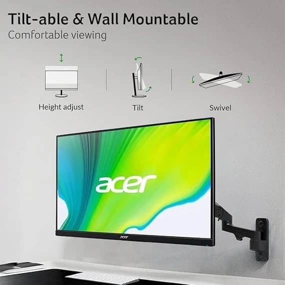 Acer KB272 Monitors Refurbished - Excellent Silver