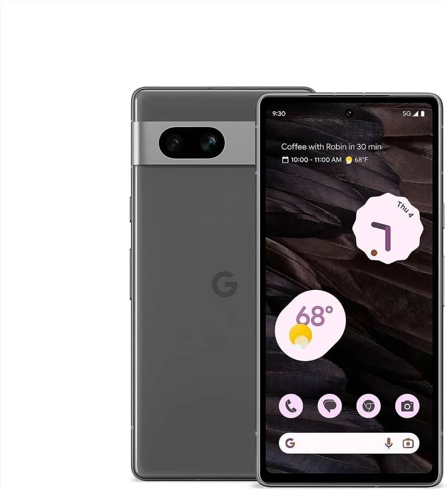 Google Pixel 7a Cell Phones White 128G New Unlocked
