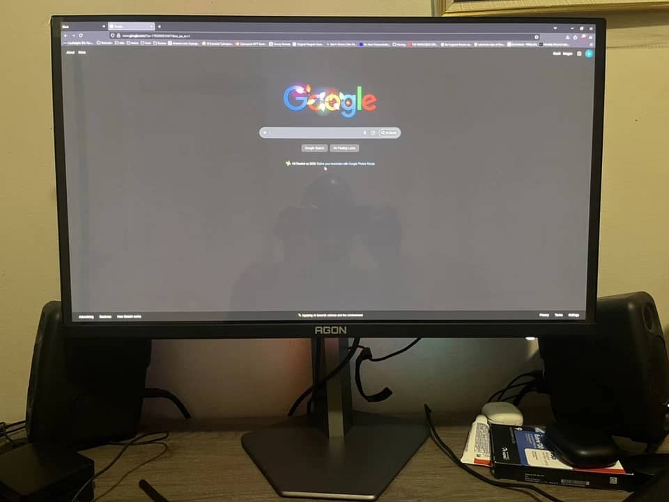 AOC AG276QZD2 Monitors For parts or not working Black