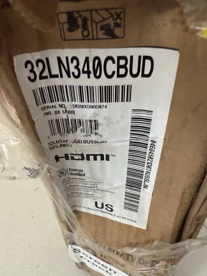LG 32LQ63006LA TVs Open-Box Excellent Black