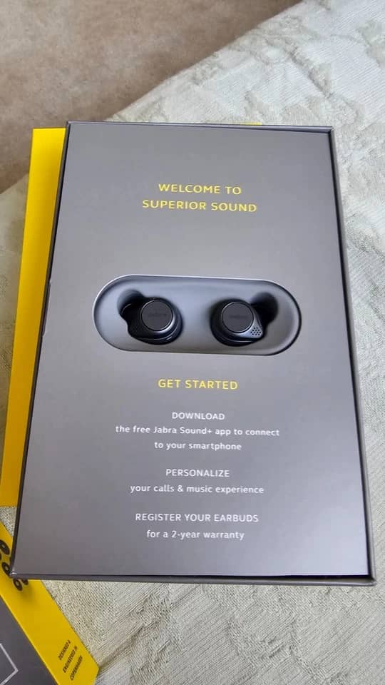 Jabra Elite 75t Headphones & Earbuds Refurbished - Excellent Black