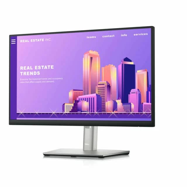Dell P2222H Monitors New White