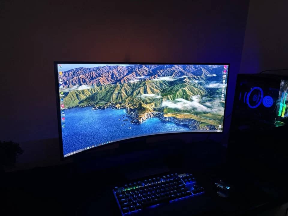 LG 34GS95QE Monitors New Black