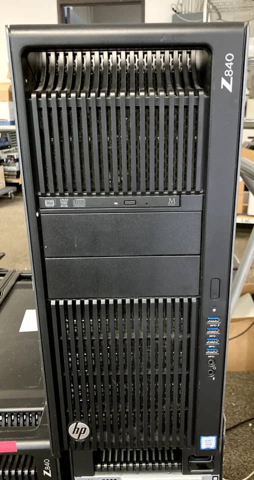 HP Z840 Computers Used - Good 6TB 32GB