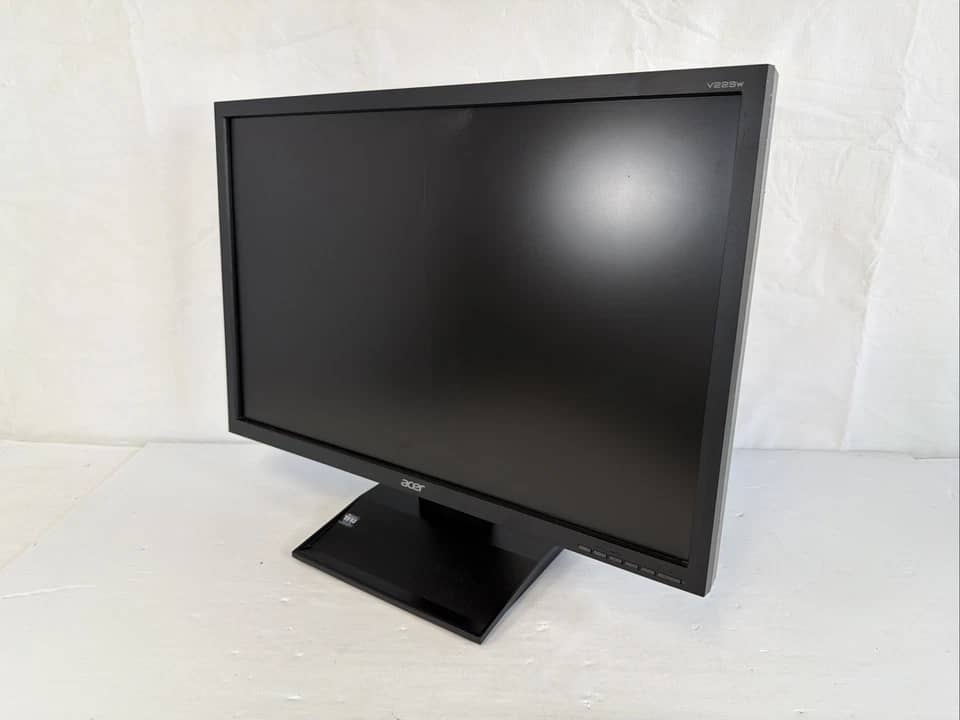 Acer V223W Monitors Refurbished - Premium Black