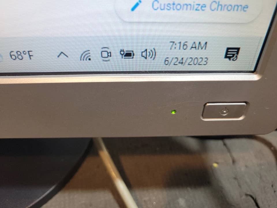 HP L1906 Monitors Open-Box Excellent Silver