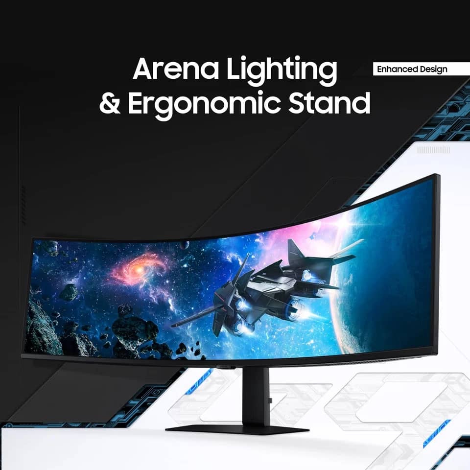 Samsung Odyssey G9 Monitors New Black