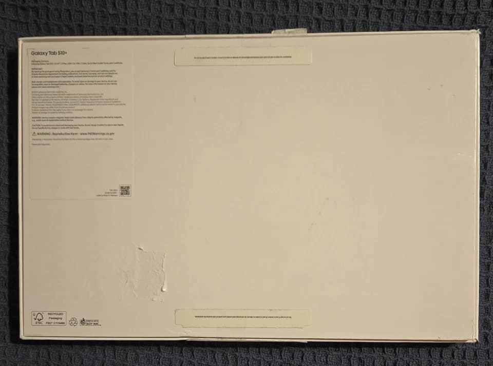 Samsung Galaxy Tab S10+ Tablets Silver 256GB New