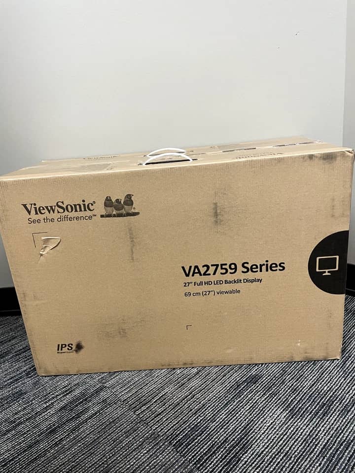 ViewSonic VA2459-SMH Monitors Open-Box Excellent Black