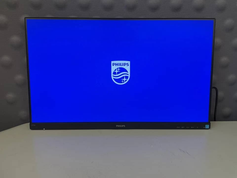 Philips 273V7QJAB Monitors For parts or not working Black