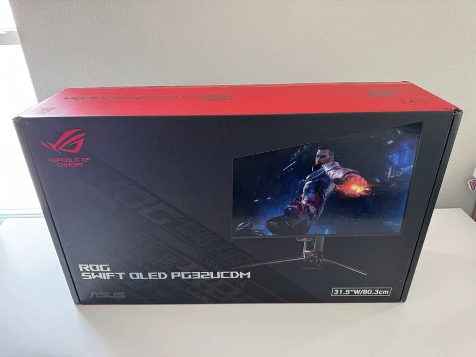 ASUS PG32UCDM Monitors New Black