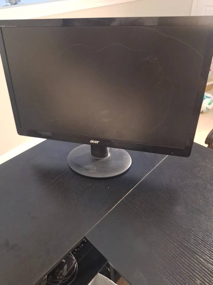 Acer S230HL Monitors Used - Good Black