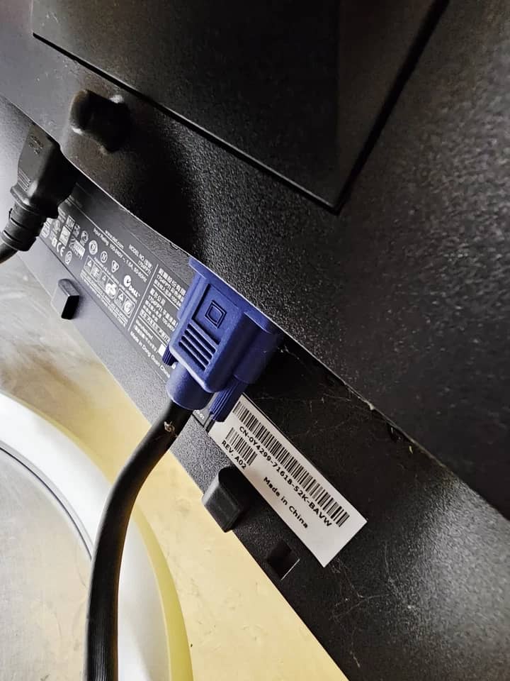 Dell 1704FP Monitors Used - Good Black