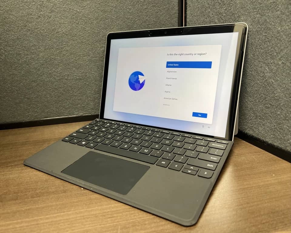 Microsoft Surface Go 3 Tablets Silver 64GB Open-Box Excellent