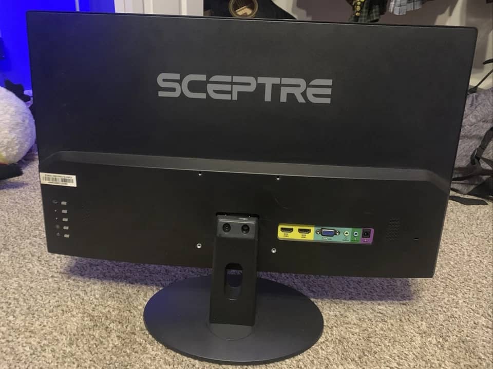 Sceptre E249W Monitors New Black